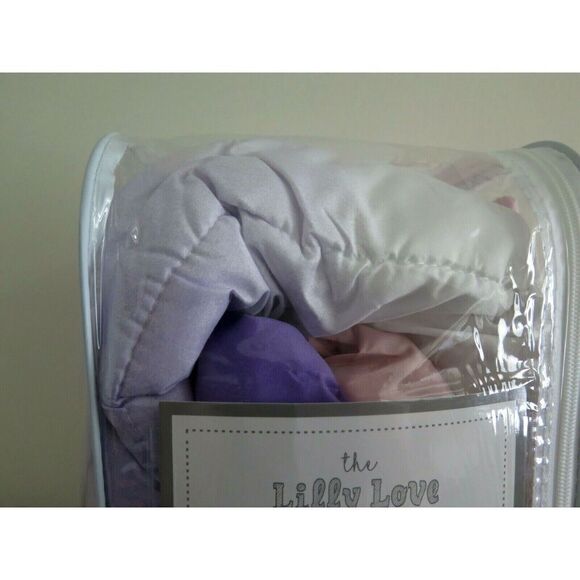 Lilly Love Purple to Pink Ombre Reversible Unicorn TWIN Comforter Set $140 - Picture 7 of 11